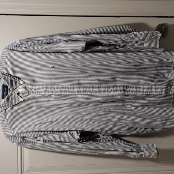 Ralph Lauren button down long sleeve classic fit 17.5 xl shirt - Picture 6 of 9